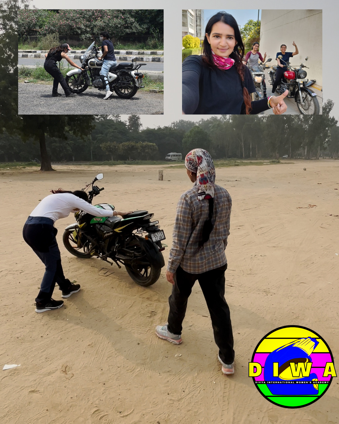D.I.W.A — Divya International Women’s Academy original logo